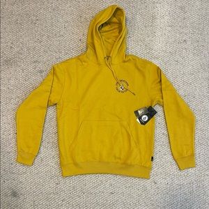 Volcom Boys Youth hoodie (size: Medium / Color: mustard)